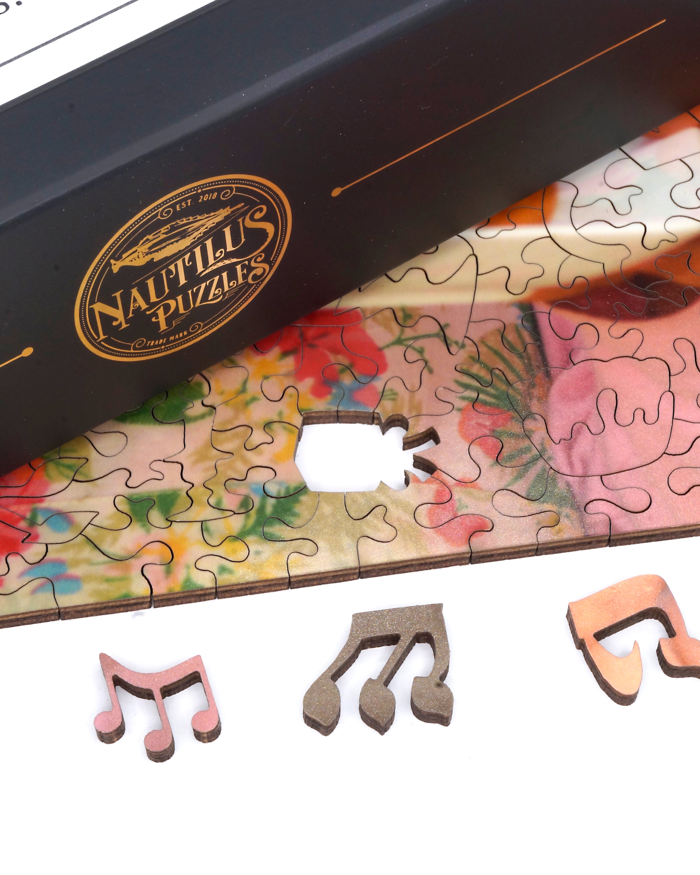 Custom Puzzle - Happy Hanukkah - Nautilus Puzzles - Wooden Jigsaw Puzzles For Adults