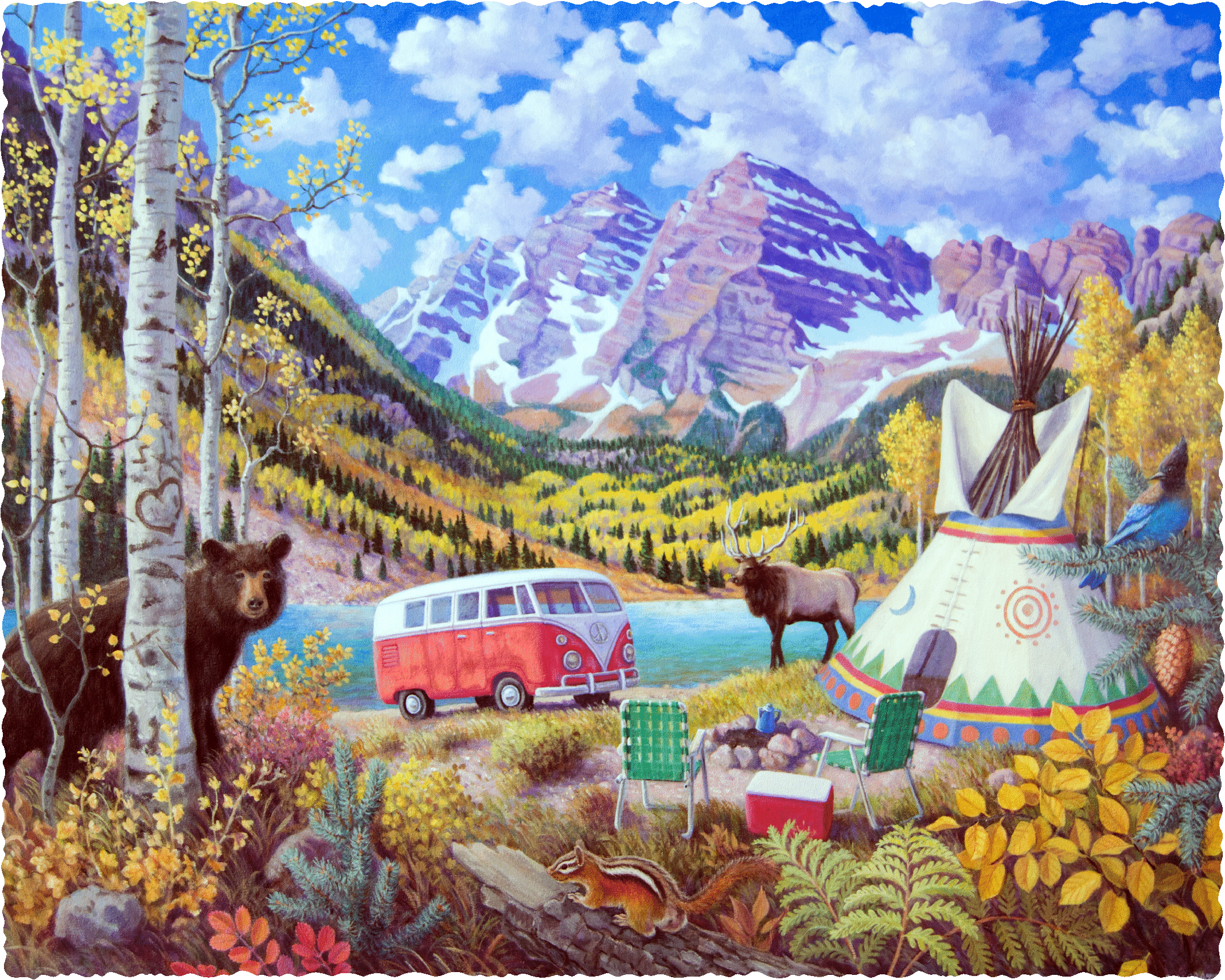 Stave wooden jigsaw puzzles