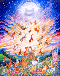 The Creation of Cats (470 Piece Wooden Jigsaw Puzzle) - Nautilus Puzzles - Wooden Jigsaw Puzzles For Adults