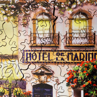 Mosaic wooden jigsaw puzzles