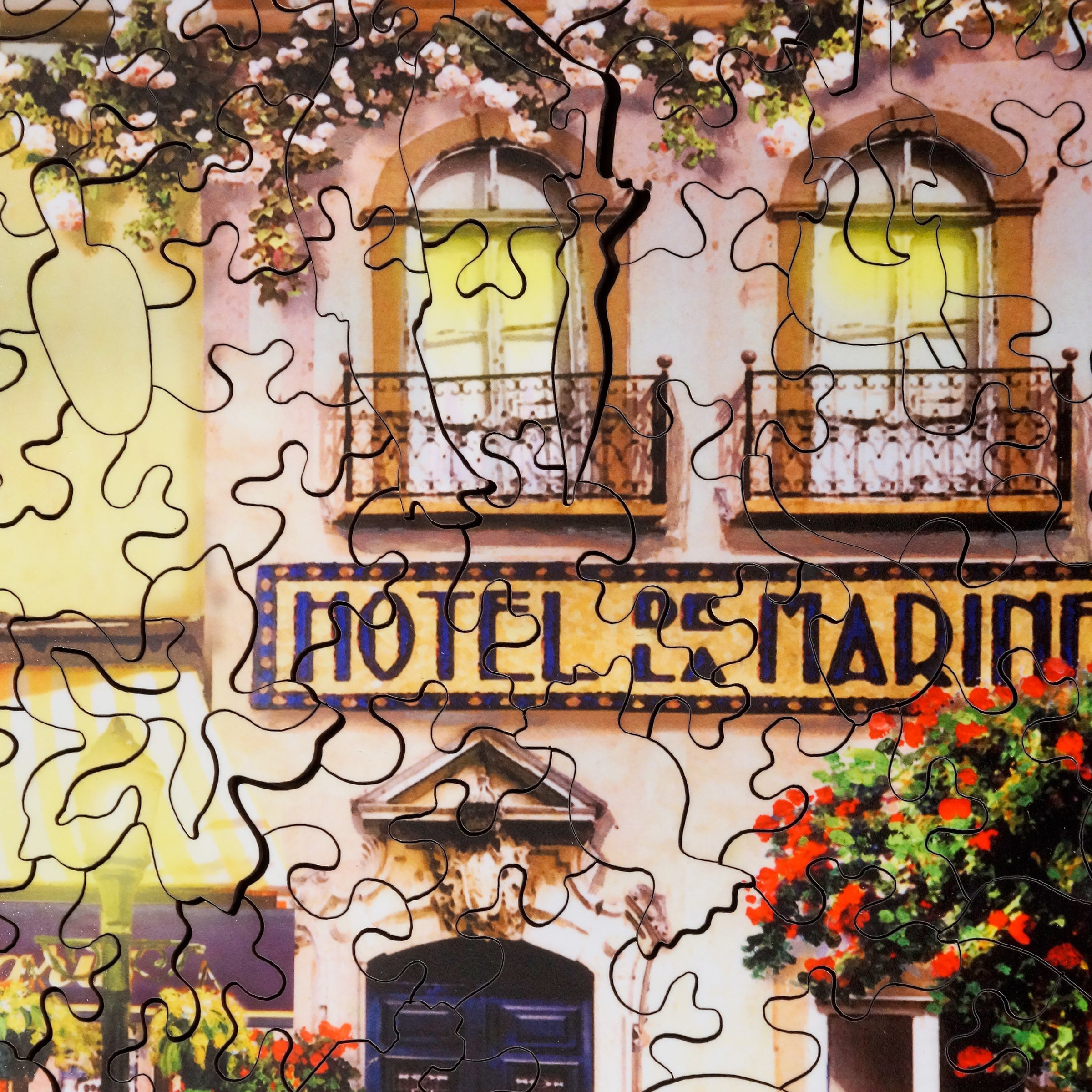 Mosaic wooden jigsaw puzzles