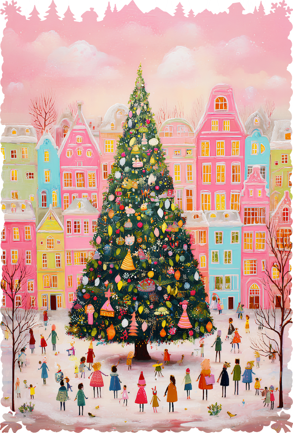 Easy Grip: A Pastel Christmas (231 Piece Christmas Wooden Jigsaw