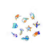 Stave wood puzzles