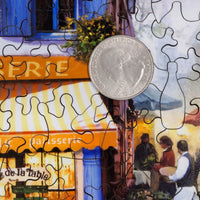 Stave wooden puzzles