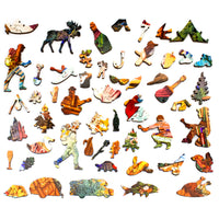 Artifact jigsaw puzzles