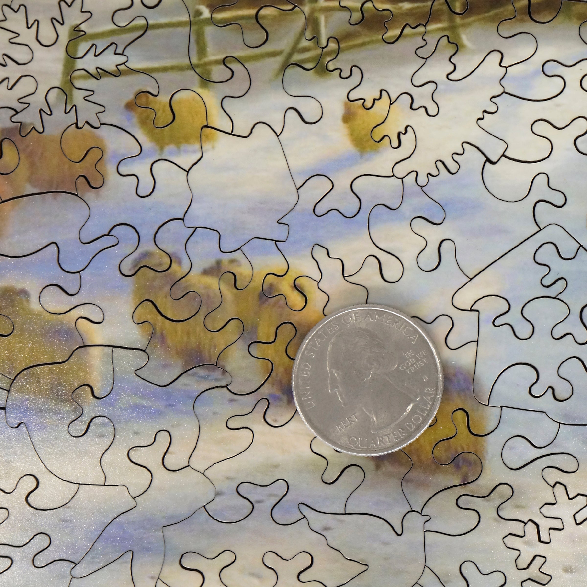 Stave wooden jigsaw puzzles