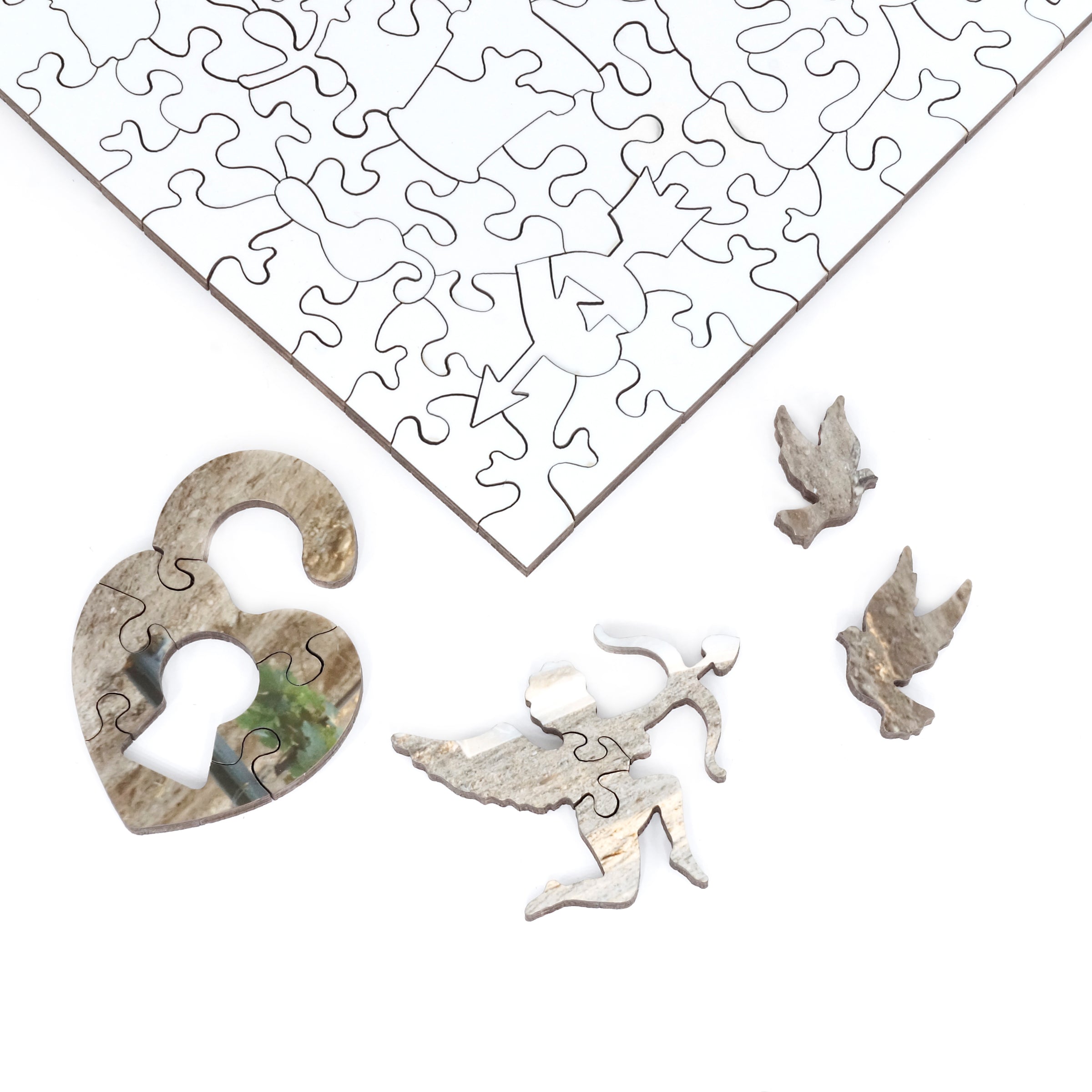 Custom Puzzle - Your Wedding Day - Nautilus Puzzles - Wooden Jigsaw Puzzles For Adults