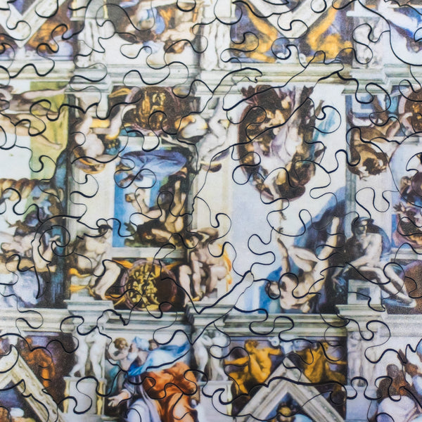 Sistine Chapel Ceiling Meowsterpiece of Western Art 2000 Piece Jigsaw Puzzle