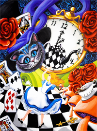 Down the Rabbit Hole (510 Piece Wooden Jigsaw Puzzle) - Nautilus Puzzles - Wooden Jigsaw Puzzles For Adults
