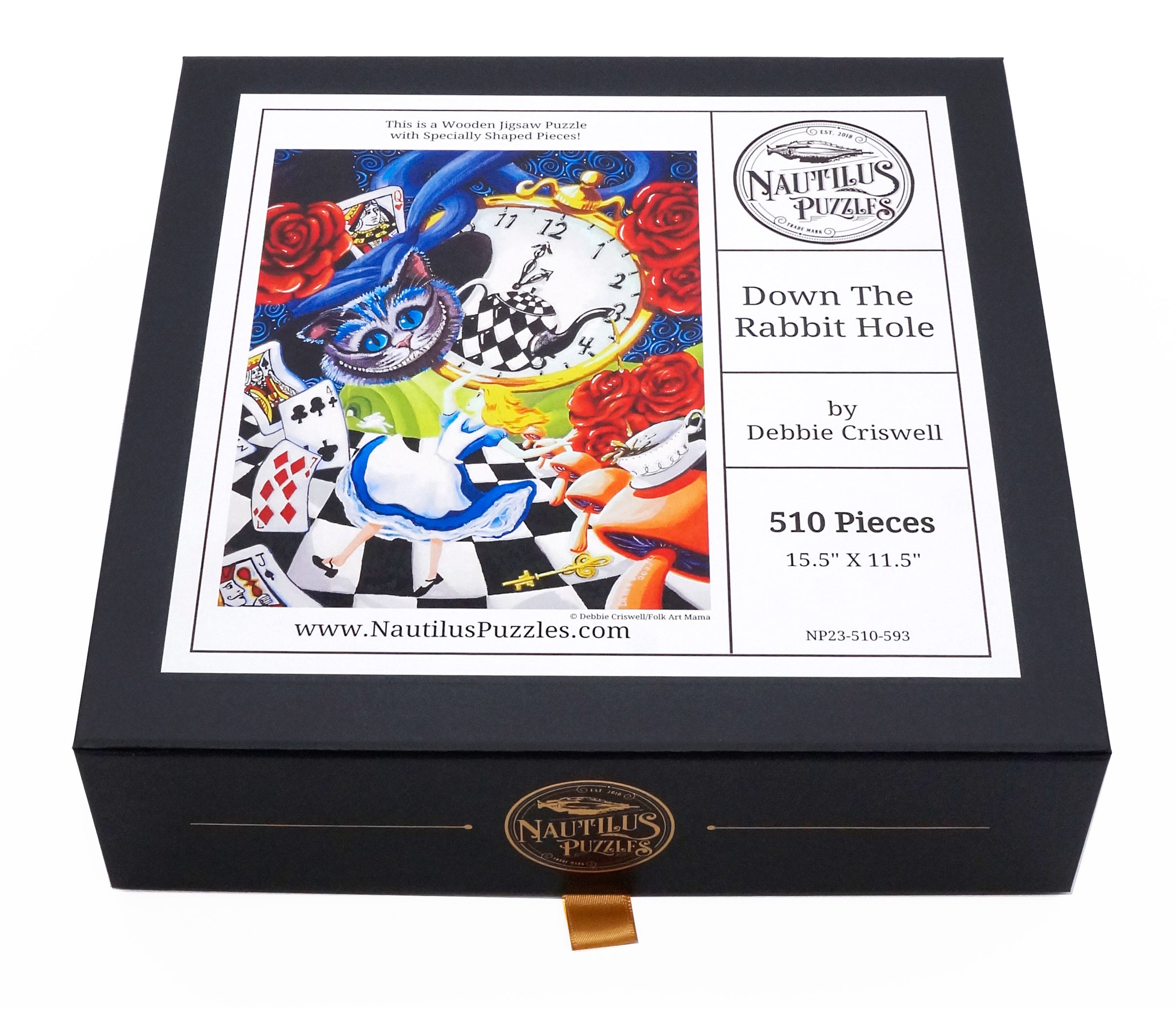 Mosaic wooden jigsaw puzzle