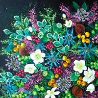 Christmas Bouquet (50 Piece Mini Wooden Jigsaw Puzzle) - Nautilus Puzzles - Wooden Jigsaw Puzzles For Adults