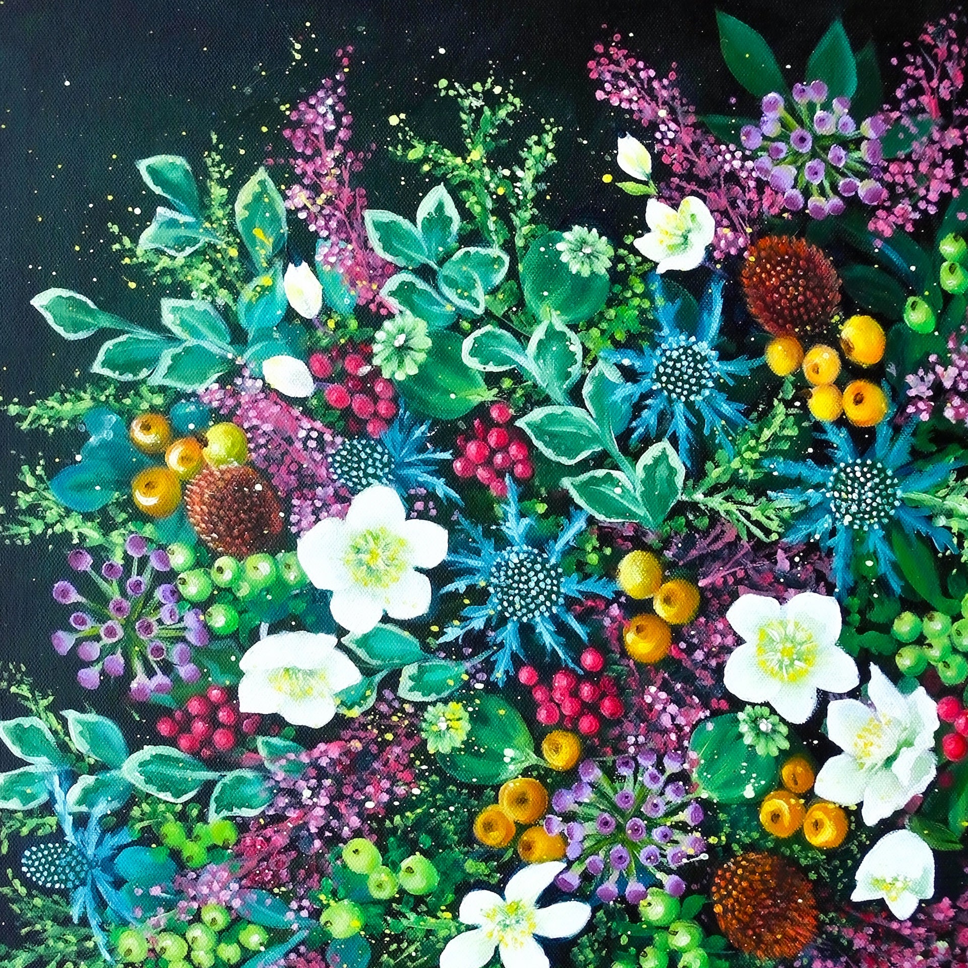 Christmas Bouquet (50 Piece Mini Wooden Jigsaw Puzzle) - Nautilus Puzzles - Wooden Jigsaw Puzzles For Adults