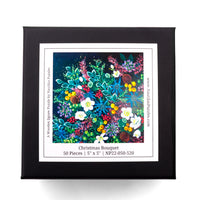 Christmas Bouquet (50 Piece Mini Wooden Jigsaw Puzzle) - Nautilus Puzzles - Wooden Jigsaw Puzzles For Adults