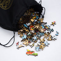 Artifact wooden puzzles