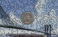 Brooklyn Bridge, 1886 (49 Piece Mini Wooden Jigsaw Puzzle) - Nautilus Puzzles - Wooden Jigsaw Puzzles For Adults