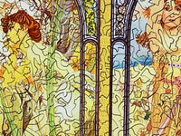 Times of the Day by Alphonse Mucha (539 Piece Wooden Jigsaw Puzzle) - Nautilus Puzzles - Wooden Jigsaw Puzzles For Adults