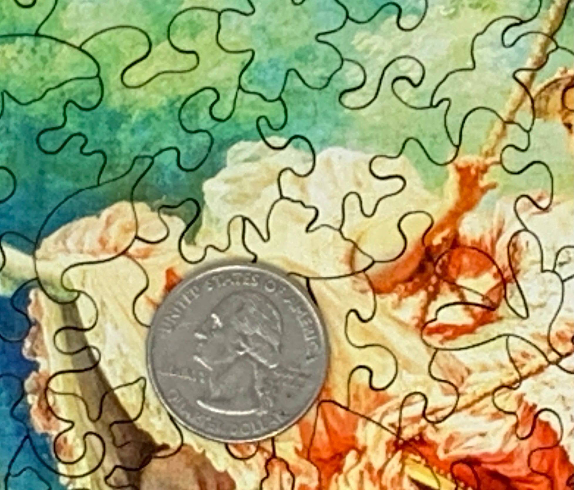 The Swing (355 Piece Wooden Jigsaw Puzzle) - Nautilus Puzzles - Wooden Jigsaw Puzzles For Adults