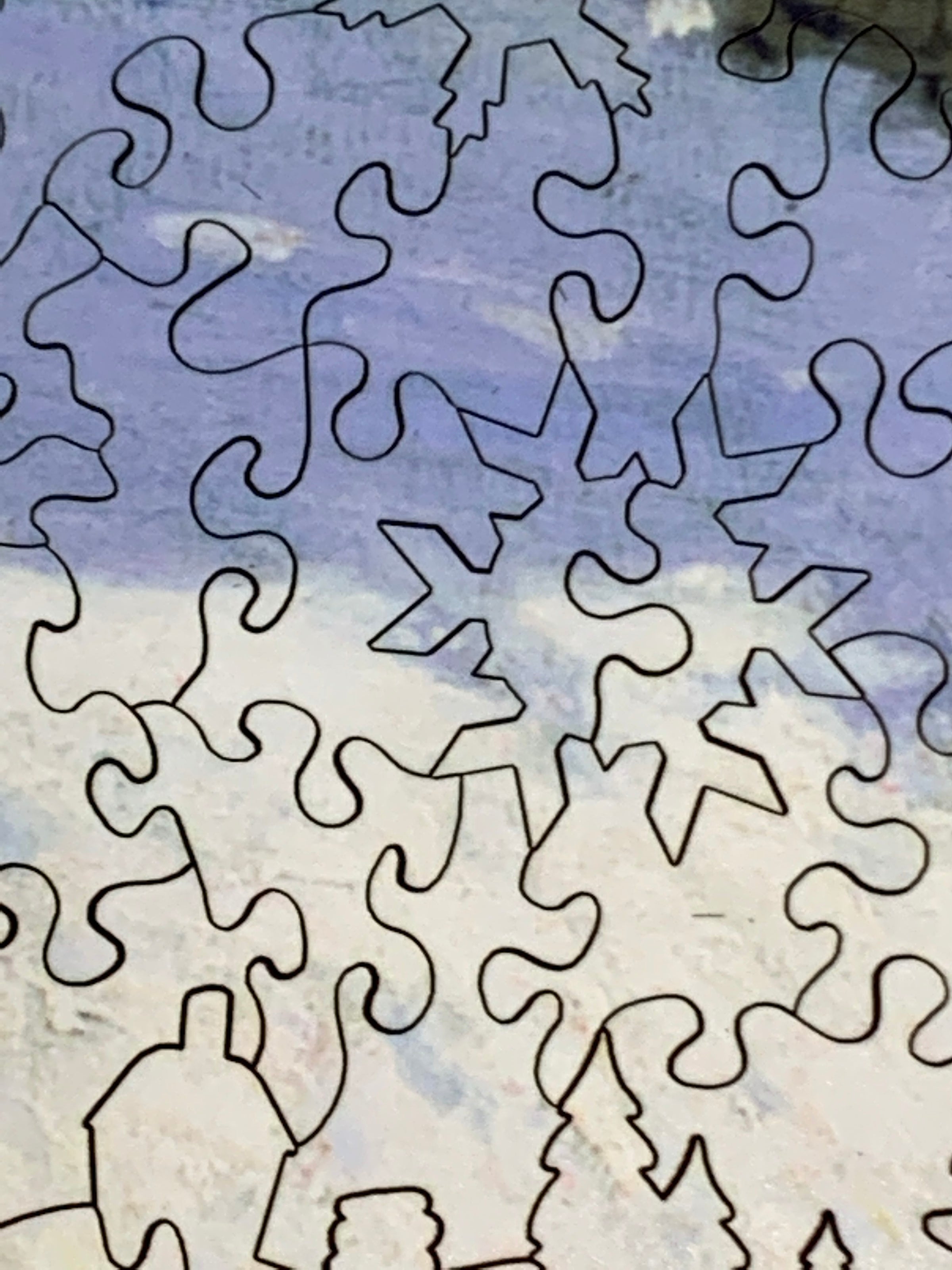 The Magpie by Claude Monet (490 Piece Wooden Jigsaw Puzzle) - Nautilus Puzzles - Wooden Jigsaw Puzzles For Adults