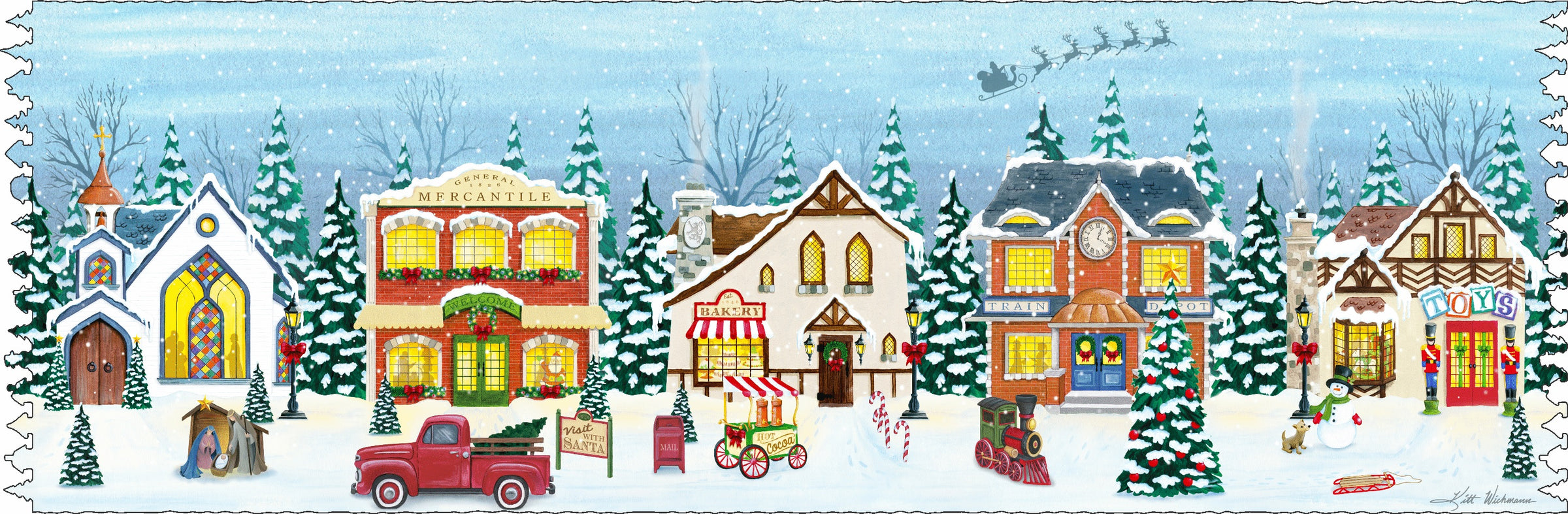 Liberty wooden puzzles