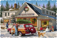 Christmas Country Store - 50 Piece MINI Christmas Wooden Jigsaw Puzzle - Nautilus Puzzles - Wooden Jigsaw Puzzles For Adults
