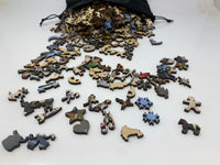 Christmas at the General Store (475 Piece Christmas Wooden Jigsaw Puzzle) - Nautilus Puzzles - Wooden Jigsaw Puzzles For Adults