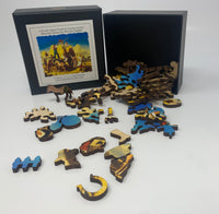 Harvest Scene (50 Piece Mini Autumn Wooden Jigsaw Puzzle) - Nautilus Puzzles - Wooden Jigsaw Puzzles For Adults