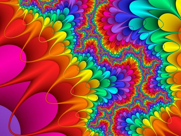 Trippy 250 Piece Wooden Jigsaw Puzzle Nautilus Puzzles