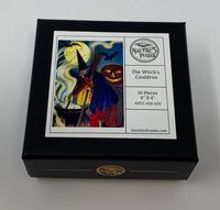 The Witches Cauldron (50 Pieces) Mini Halloween Wooden Jigsaw Puzzle - Nautilus Puzzles - Wooden Jigsaw Puzzles For Adults