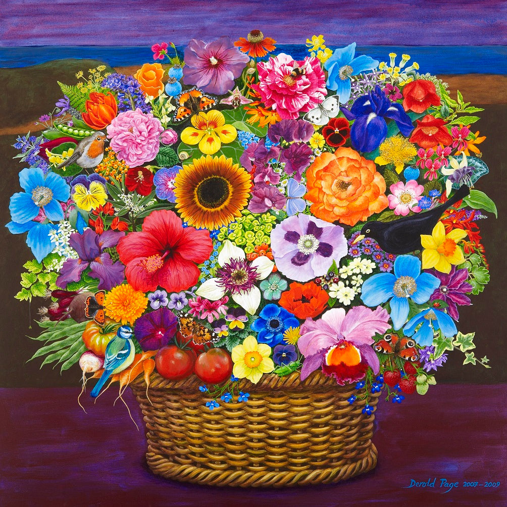 Joys of a Lifetime (332 Piece Flower Wooden Jigsaw Puzzle