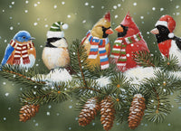 Wrapped Up for Winter (358 Piece Winter Wooden Jigsaw Puzzle) - Nautilus Puzzles - Wooden Jigsaw Puzzles For Adults