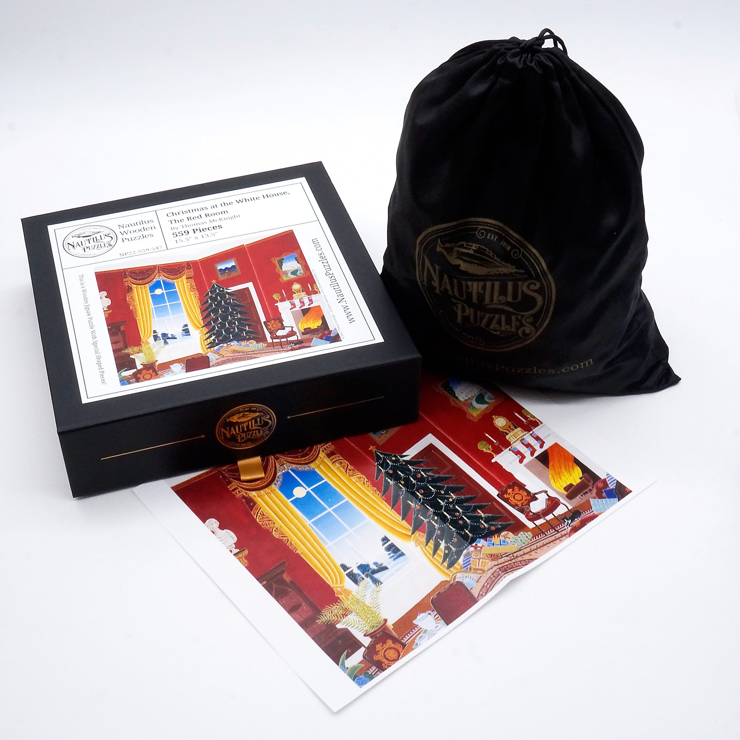 Stave wooden jigsaw puzzle