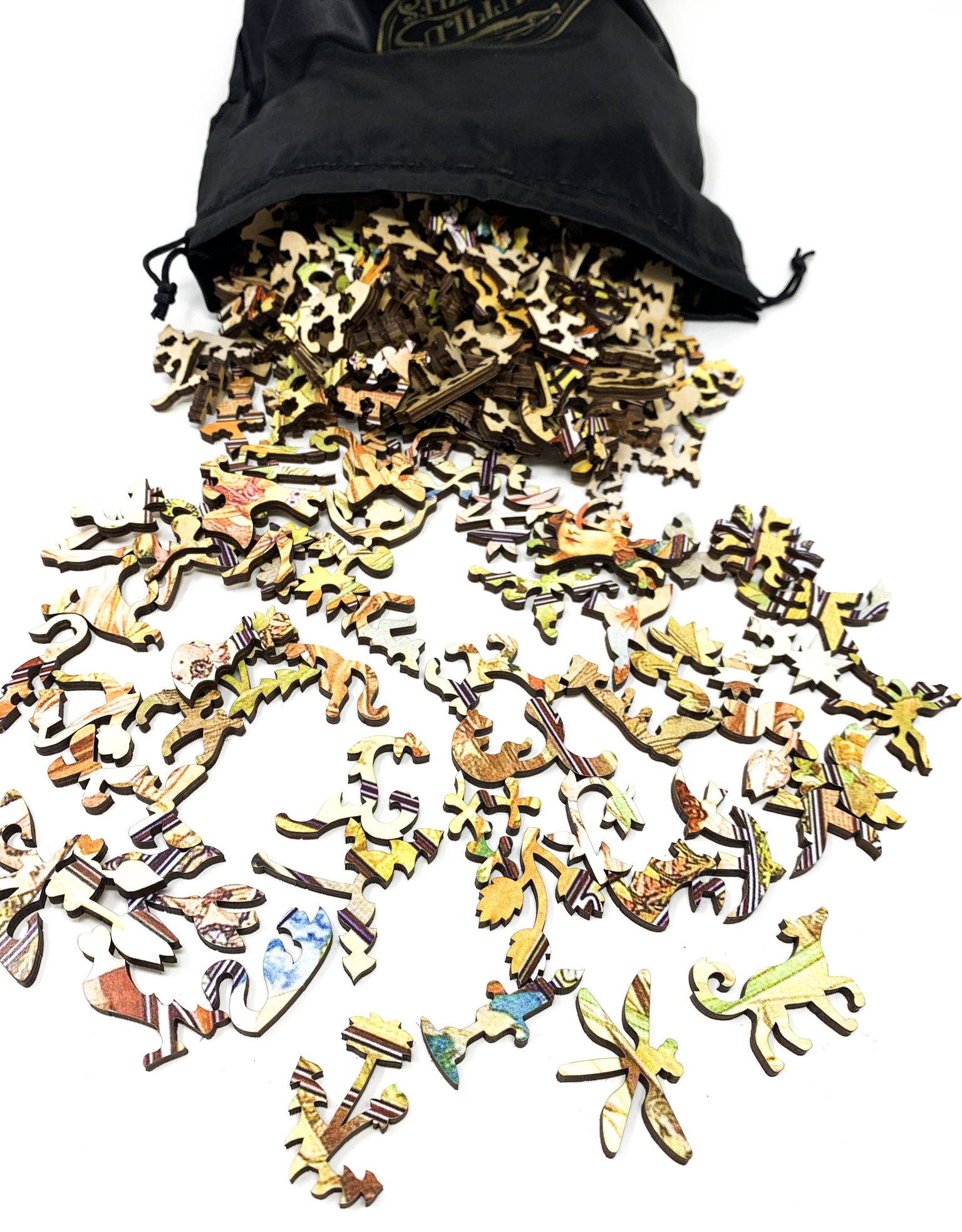 Times of the Day by Alphonse Mucha (539 Piece Wooden Jigsaw Puzzle) - Nautilus Puzzles - Wooden Jigsaw Puzzles For Adults