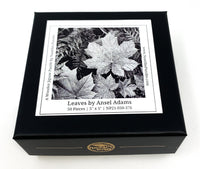 Leaves by Ansel Adams (50 Piece Mini Wooden Jigsaw Puzzle) - Nautilus Puzzles - Wooden Jigsaw Puzzles For Adults