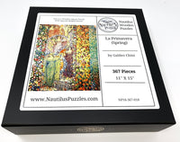 La Primavera by Galileo Chini (367 Piece Wooden Jigsaw Puzzle) - Nautilus Puzzles - Wooden Jigsaw Puzzles For Adults
