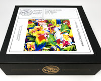 Tropical Birds - 222 Piece Wooden Jigsaw Puzzle - Nautilus Puzzles - Wooden Jigsaw Puzzles For Adults