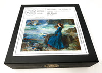 Miranda (The Tempest) by John William Waterhouse - Wooden Jigsaw Puzzle - 510 Pieces - Nautilus Puzzles - Wooden Jigsaw Puzzles For Adults