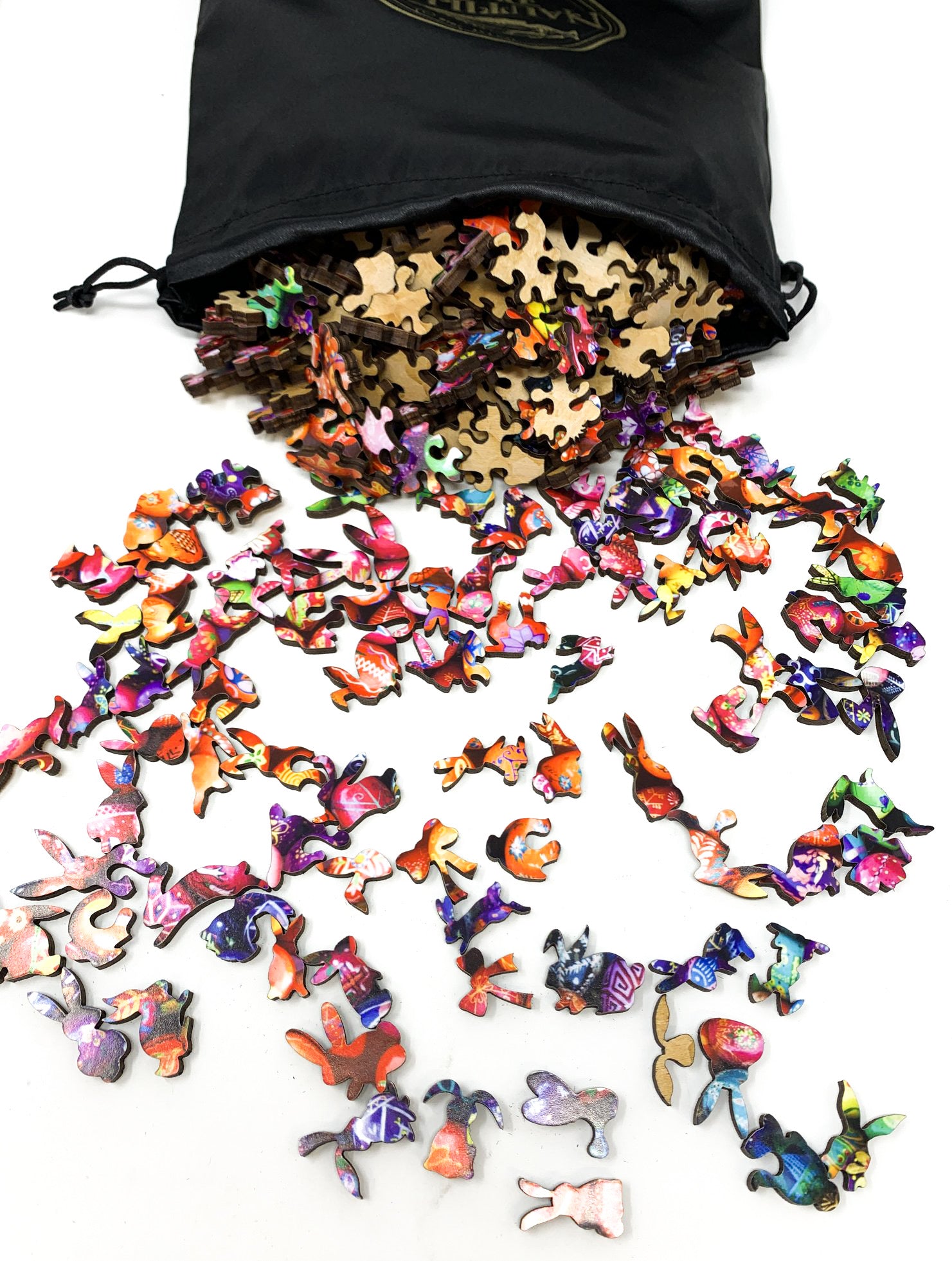 Easter Spiral (420 Piece Easter Wooden Jigsaw Puzzle) - Nautilus Puzzles - Wooden Jigsaw Puzzles For Adults