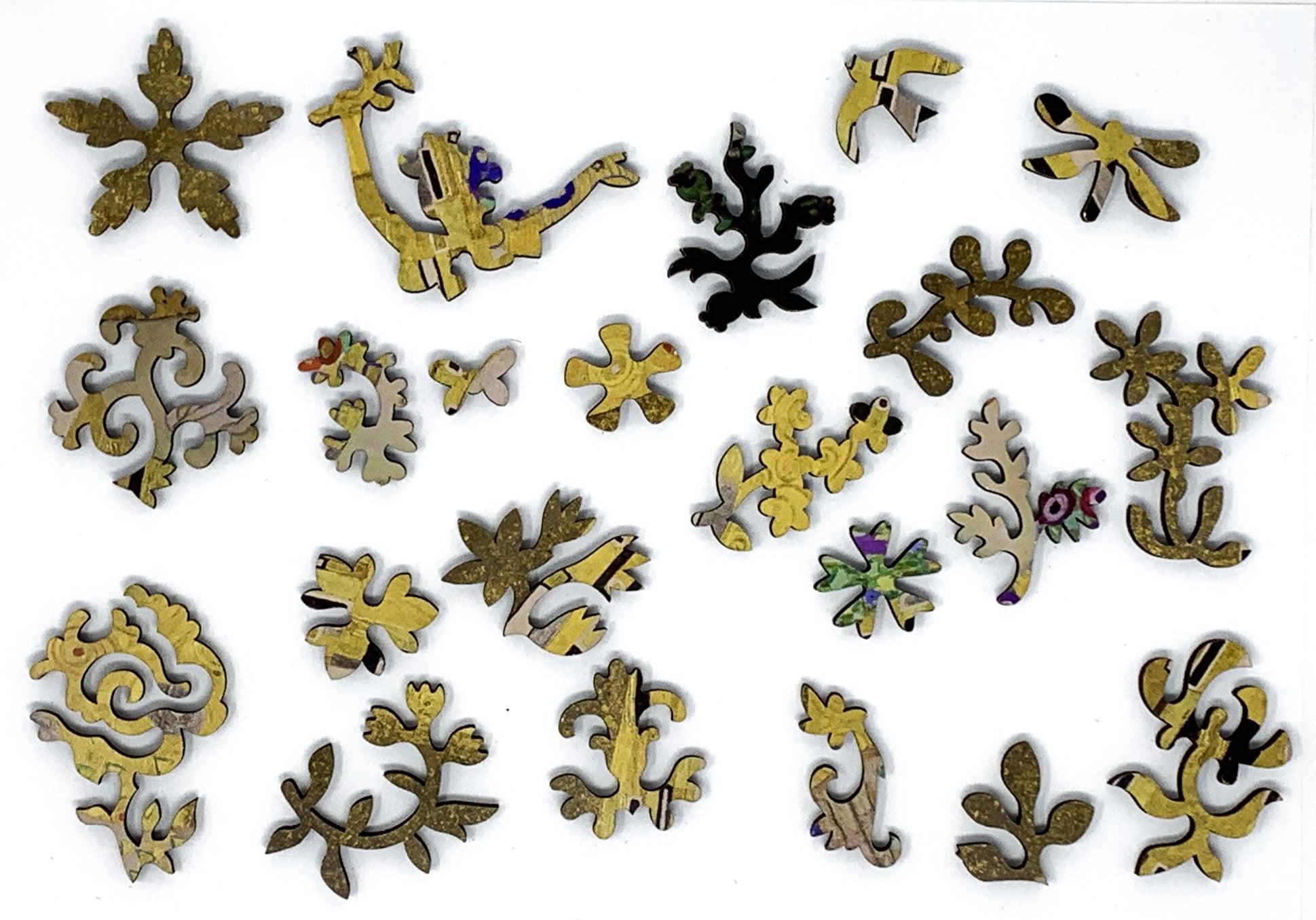 The Kiss by Gustav Klimt (371 Piece Wooden Jigsaw Puzzle) - Nautilus Puzzles - Wooden Jigsaw Puzzles For Adults