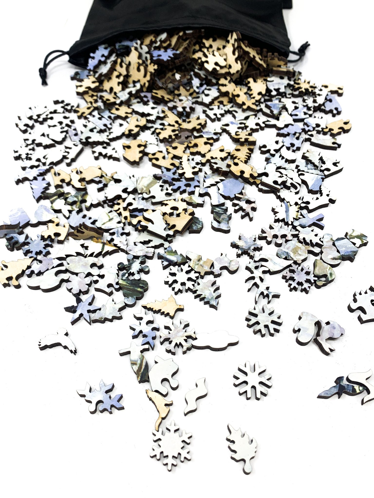 The Magpie by Claude Monet (490 Piece Wooden Jigsaw Puzzle) - Nautilus Puzzles - Wooden Jigsaw Puzzles For Adults