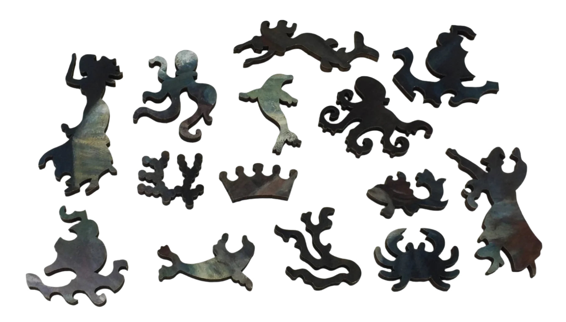 Miranda (The Tempest) by John William Waterhouse - Wooden Jigsaw Puzzle - 510 Pieces - Nautilus Puzzles - Wooden Jigsaw Puzzles For Adults