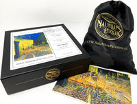 Cafe Terrace at Night by van Gogh (427 Piece Wooden Jigsaw Puzzle) - Nautilus Puzzles - Wooden Jigsaw Puzzles For Adults