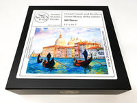 Venice - The Grand Canal and Basilica Santa Maria Della Salute, (300 Piece Wooden Jigsaw Puzzle) - Nautilus Puzzles - Wooden Jigsaw Puzzles For Adults