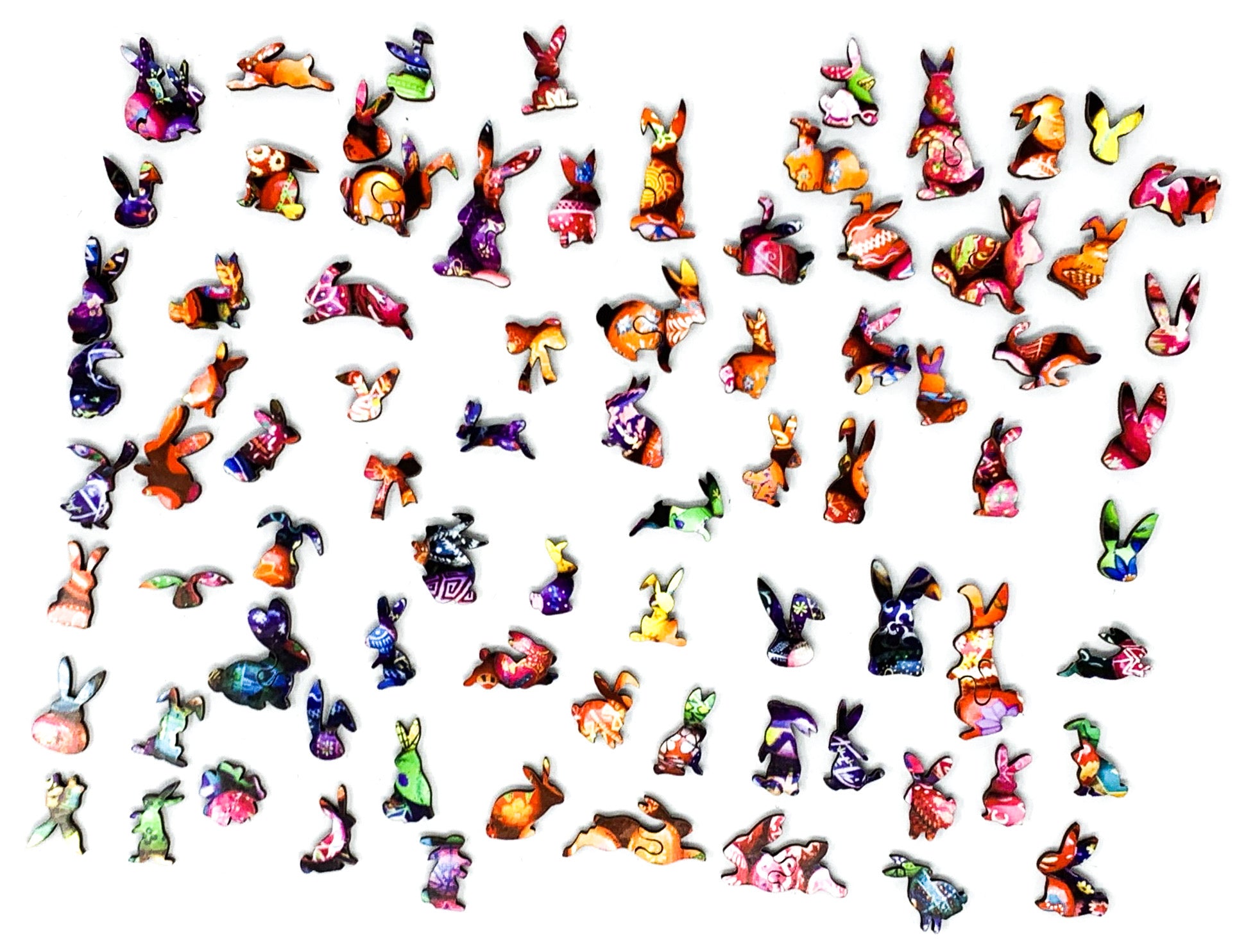 Easter Spiral (420 Piece Easter Wooden Jigsaw Puzzle) - Nautilus Puzzles - Wooden Jigsaw Puzzles For Adults