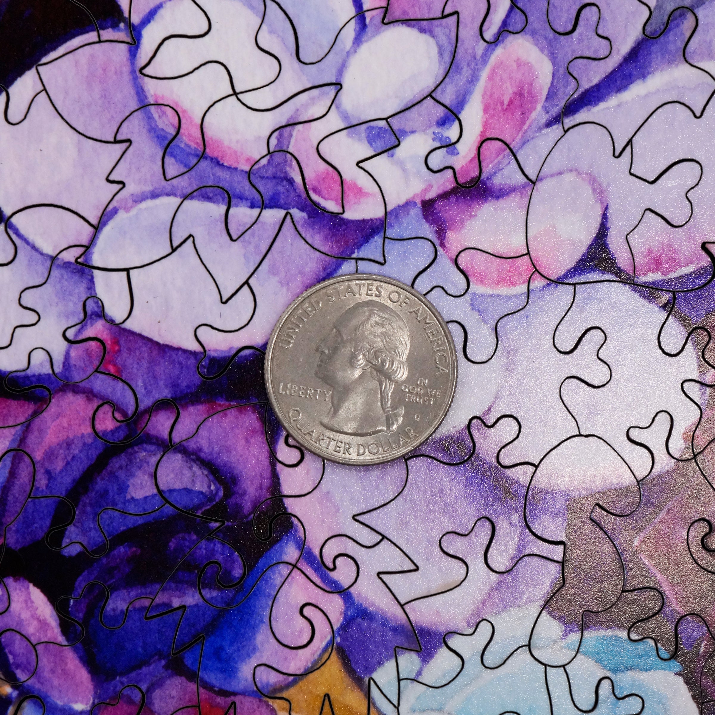 Stave wooden jigsaw puzzle