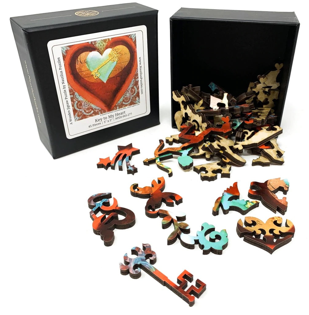 Heirloom Wooden Jigsaw Puzzles For Adults - Made in the USA
