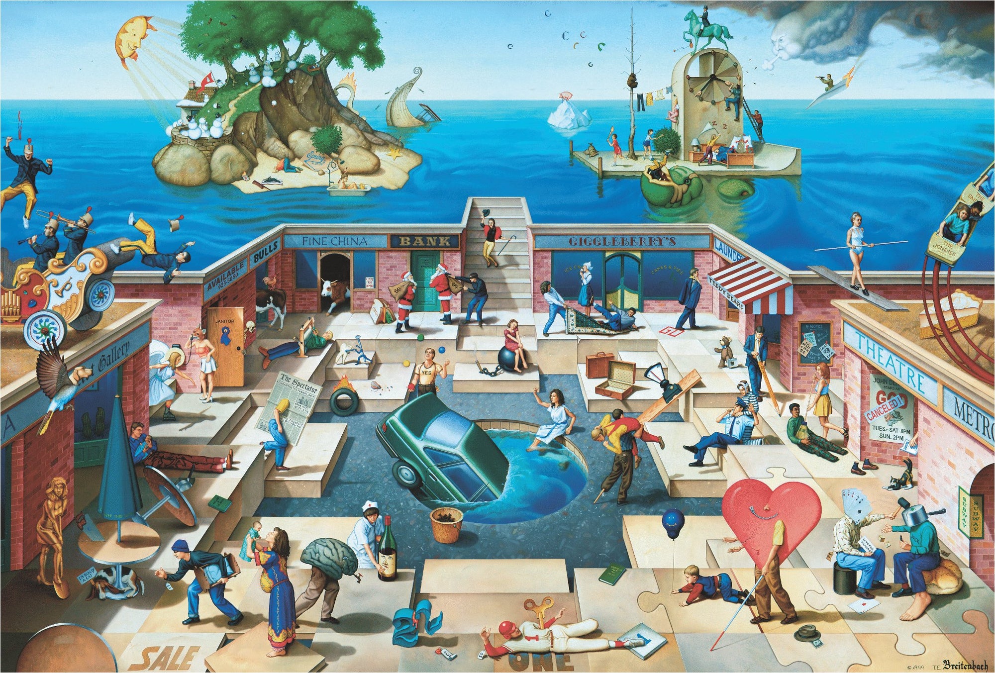 500 Piece Wooden Puzzles