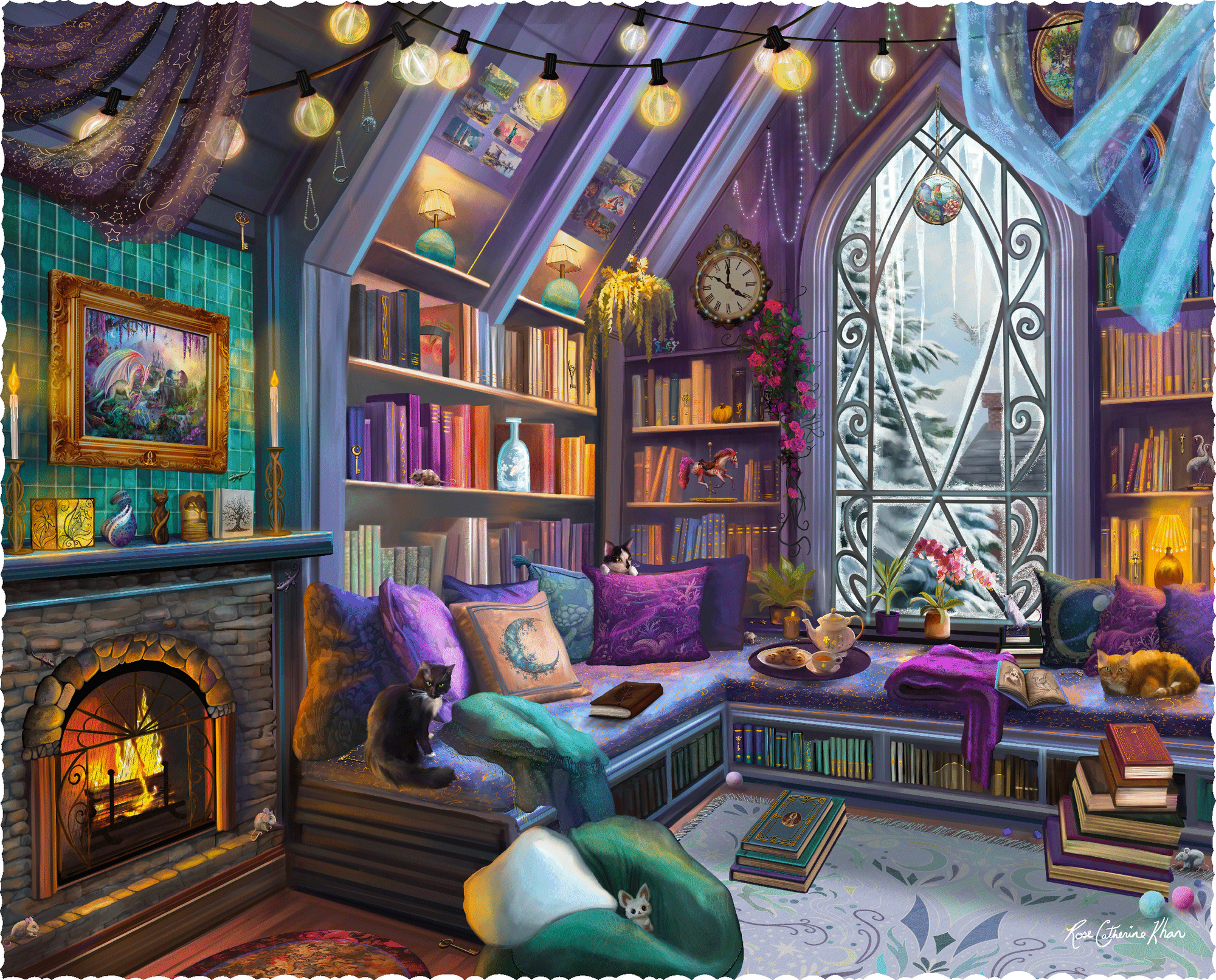 Wooden Jigsaw Puzzles by Rose Catherine Khan