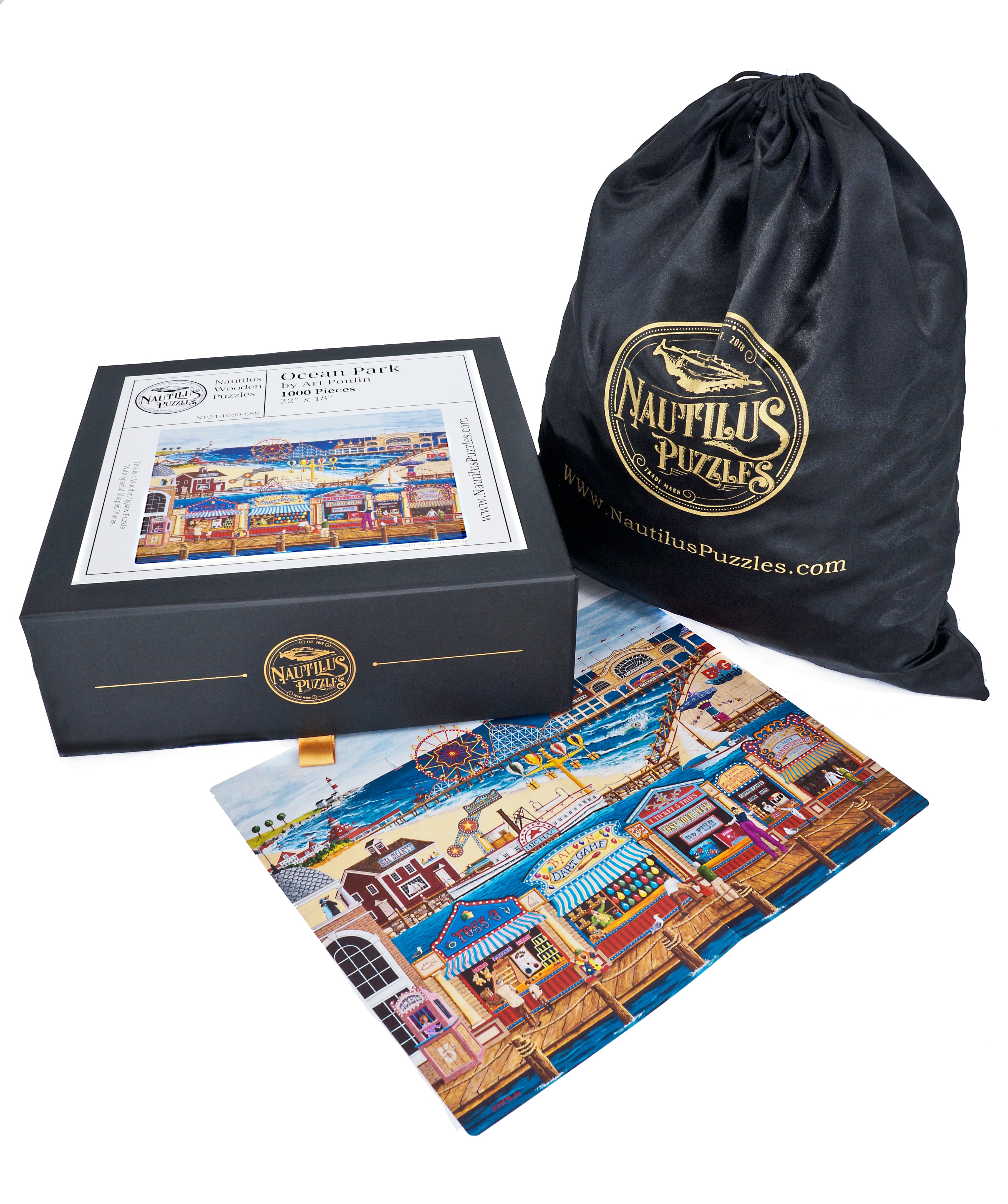 1000 Piece Puzzles - Ocean Park | Nautilus Puzzles | Nautilus Puzzles