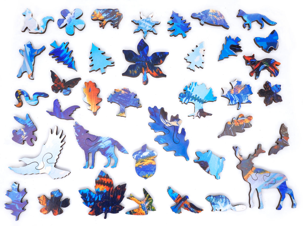 Liberty wood puzzle