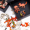 Stave wood puzzle